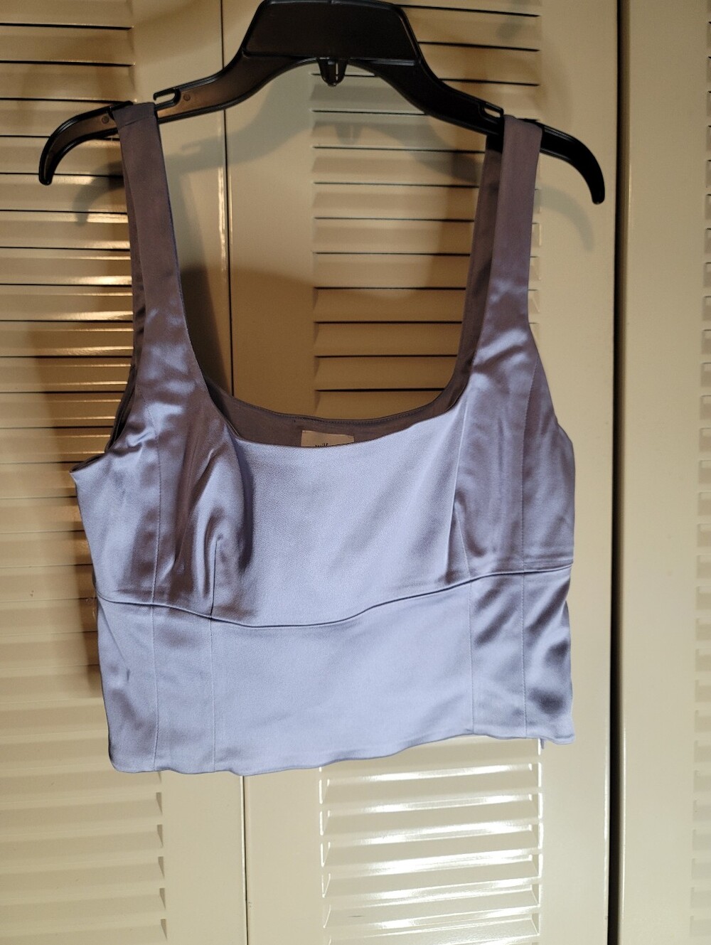 Wilfred Aritzia Satin Crop Top  Corset Women Medium
